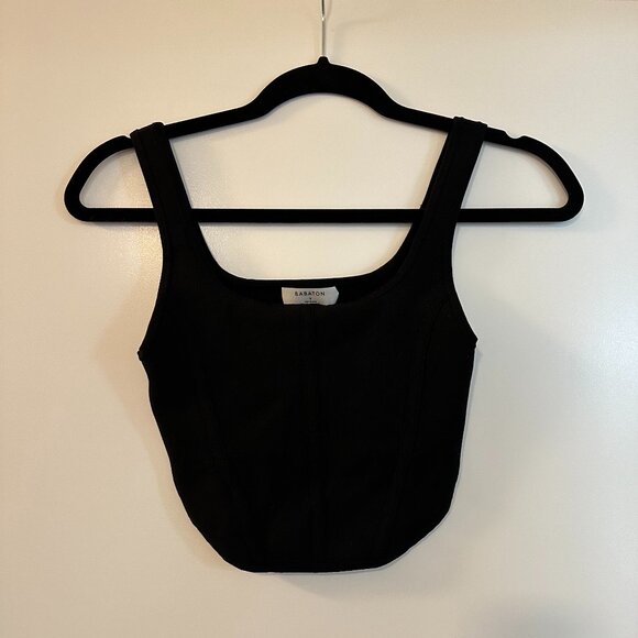 Babaton Sculpt Knit Bustier Tank - Picture 1 of 4